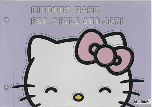 (6518K) CARPETA N�5 C/C MOO H.KITTY 4165 - CARPETAS - CARPETAS N�5