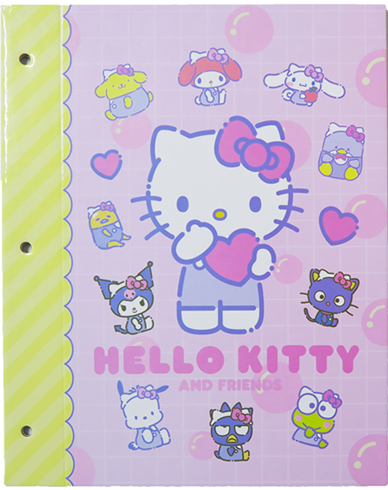 (65313K) CARPETA N�3 C/C FANT.HELLO KITTY - CARPETAS - CARPETAS N�3