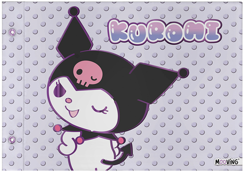 (65426K) CARPETA N�5 C/C MOO KUROMI 4255 - CARPETAS - CARPETAS N�5