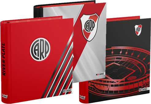 (6552V) CARPETA 3X40 CART.MOO RIVER 1125 - CARPETAS - CARPETAS 3X40