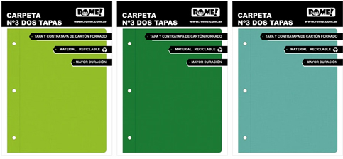 (65609V) CARPETA N�3 C/C R TEXT.LINO 72503/9 - CARPETAS - CARPETAS N�3