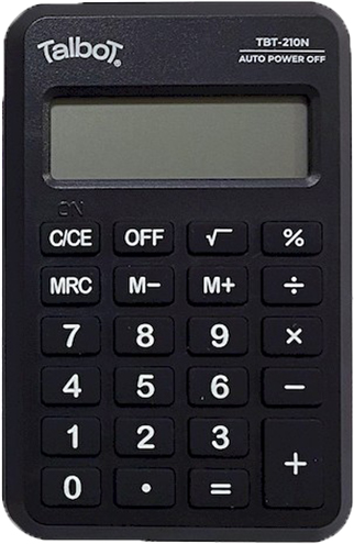 (65637) CALCULADORA TAL TBT210 8DIG D/BOLS - CALCULADORAS - CALCULADORAS