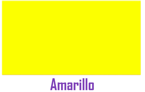 (6704**AM) CARTULINA FLUO X10 LUMA AMARILLA - PAPELERIA - CARTULINA