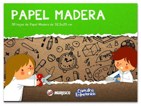 (67053) BLOCK MUR PAPEL MADERA  X30 - PAPELERIA - PAP.BLOCK