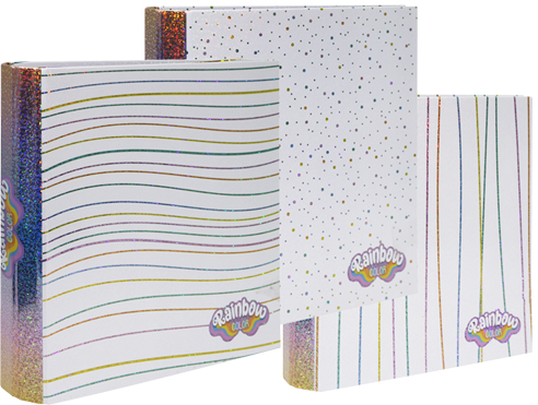 (68107) CARPETA 3X40 CART.REX RAIMBOW COLOR - CARPETAS - CARPETAS 3X40