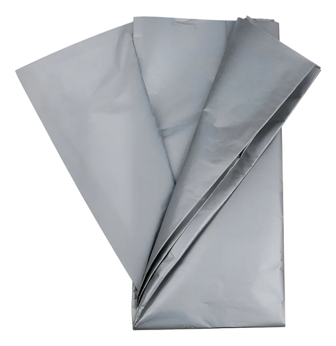 (685**IPL) PAPEL SEDA 50X70 IMPRES.PLATA - PAPELERIA - PAPEL BARRILETE/SEDA