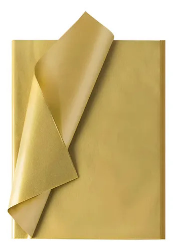 (685**POR) PAPEL SEDA 50X70 PERL.ORO - PAPELERIA - PAPEL BARRILETE/SEDA