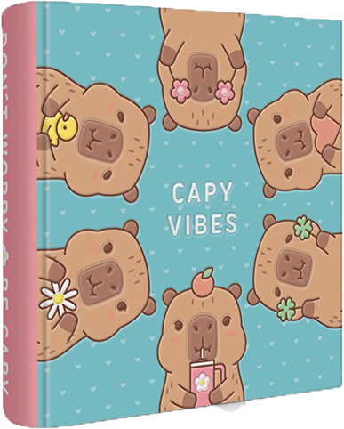 (68789) CARPETA 3X40 CART.MU CAPY VIBES 314 - CARPETAS - CARPETAS 3X40
