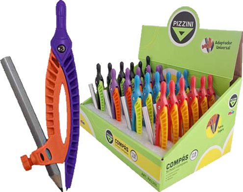 (88158) COMPAS PZZNI 120L 118MM ESC.C/LAP - COMPASES - COMPASES