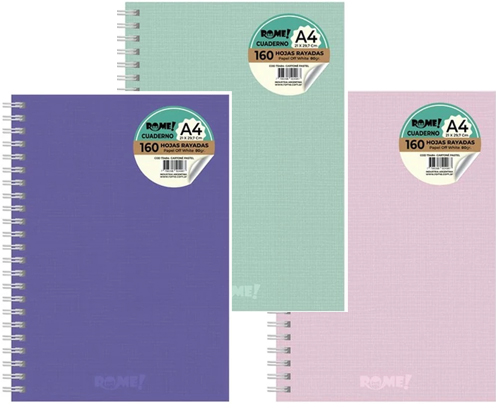 (92359) CUAD.T/D R A4 73484 PASTEL 160H - CUADERNOS/LIBRETAS/REPUESTOS - CUADERNOS UNIVERSITARIOS