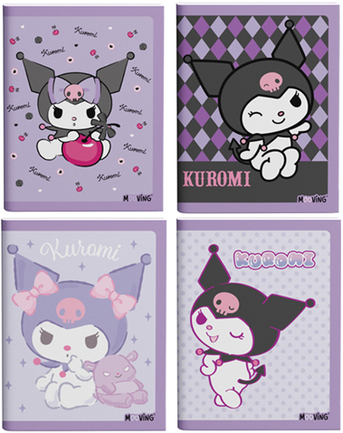 (92406) CUAD.ESC. FLEX.RAY. X48 MOO KUROMI - CUADERNOS/LIBRETAS/REPUESTOS - CUADERNOS ESCOLARES