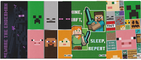 (9304M) CUAD.ESC. ABC MOO MINECRAFT 48H - CUADERNOS/LIBRETAS/REPUESTOS - CUADERNOS ESCOLARES