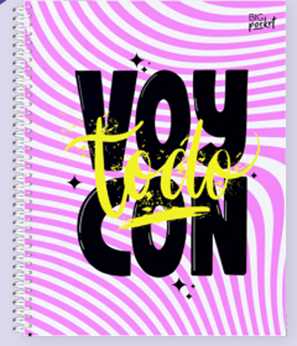 (93065F) CUAD.T/F PPR A4 FLUO 80H == - CUADERNOS/LIBRETAS/REPUESTOS - CUADERNOS UNIVERSITARIOS