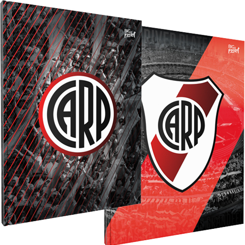 (93398) CUAD.ESC. T/DURA PPR RIVER PLATE 48 - CUADERNOS/LIBRETAS/REPUESTOS - CUADERNOS ESCOLARES