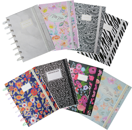 (93721B) CUAD.REMOV.DEC A4 110H D/PLAS ESTAM - CUADERNOS/LIBRETAS/REPUESTOS - CUADERNOS 16X21