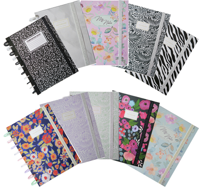 (93721G) CUAD.REMOV.DEC 14X21 110H DISCO PLA - CUADERNOS/LIBRETAS/REPUESTOS - CUADERNOS 16X21