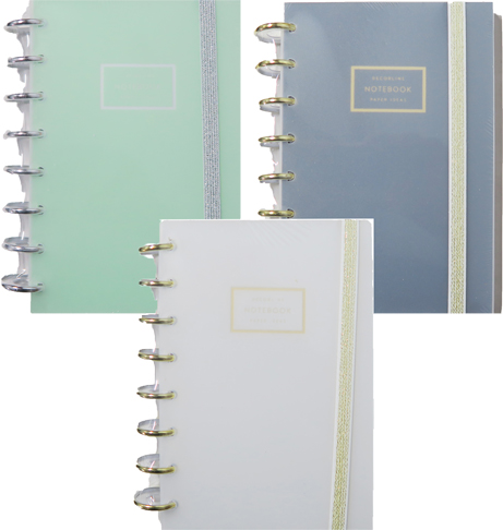 (93721I) CUAD.REMOV.DEC 14X21 110H D/MET LIS - CUADERNOS/LIBRETAS/REPUESTOS - CUADERNOS ESPECIALES