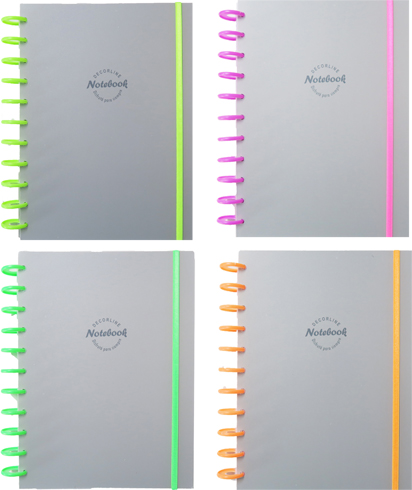 (93722F) CUAD.REMOV.DEC 18X25 110H D/PLAS FL - CUADERNOS/LIBRETAS/REPUESTOS - CUADERNOS ESPECIALES