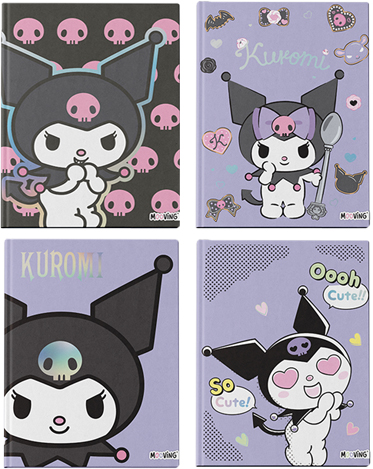 (93753K) CUAD.ESC. T/DURA MOO KUROMI X48HJS - CUADERNOS/LIBRETAS/REPUESTOS - CUADERNOS ESCOLARES