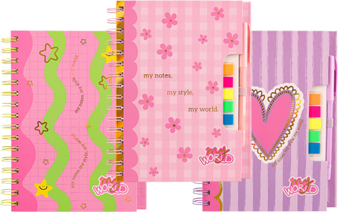 (94361) CUAD.C/ESP.REX 16X21 MY WORLD 100HJ - CUADERNOS/LIBRETAS/REPUESTOS - CUADERNOS ESPECIALES
