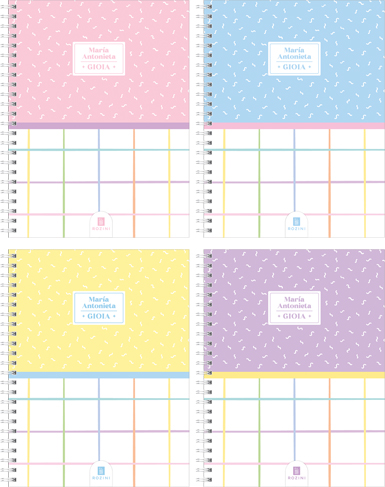(94564) CUAD.C/ESP.ROZ 16X21 GIOIA 80H== - CUADERNOS/LIBRETAS/REPUESTOS - CUADERNOS ESPECIALES