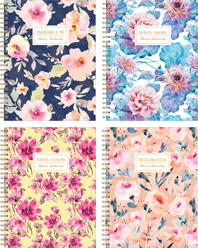 (94565) CUAD.C/ESP.ROZ 16X21 PADOVA 80H== - CUADERNOS/LIBRETAS/REPUESTOS - CUADERNOS ESPECIALES