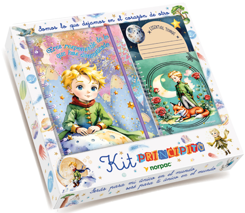 (96256) KIT D/REG NORPAC EL PRINCIPITO - CUADERNOS/LIBRETAS/REPUESTOS - CUADERNOS ESPECIALES