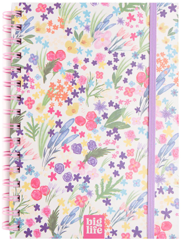 (96329) CUAD.C/ESP.PPR 16X21 FLORAL LISO - CUADERNOS/LIBRETAS/REPUESTOS - CUADERNOS ESPECIALES