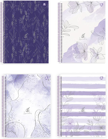 (96377) CUAD.T/D TA A4 LAVENDER 80HJS== - CUADERNOS/LIBRETAS/REPUESTOS - CUADERNOS UNIVERSITARIOS