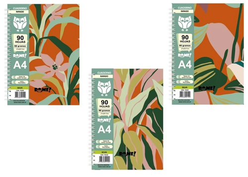 (96525) CUAD.T/D R A4 73194 SELVA 90H== - CUADERNOS/LIBRETAS/REPUESTOS - CUADERNOS UNIVERSITARIOS