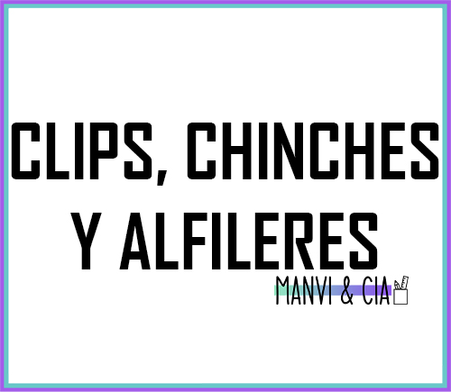 CLIPS/CHINCHES/ALFILERES